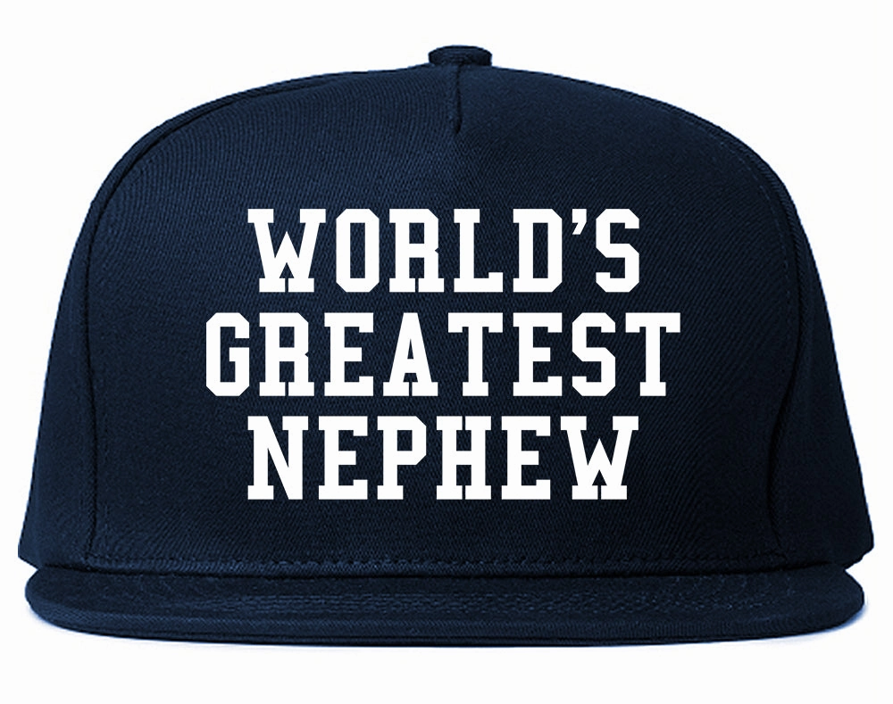 Worlds Greatest Nephew Birthday Gift Mens Snapback Hat