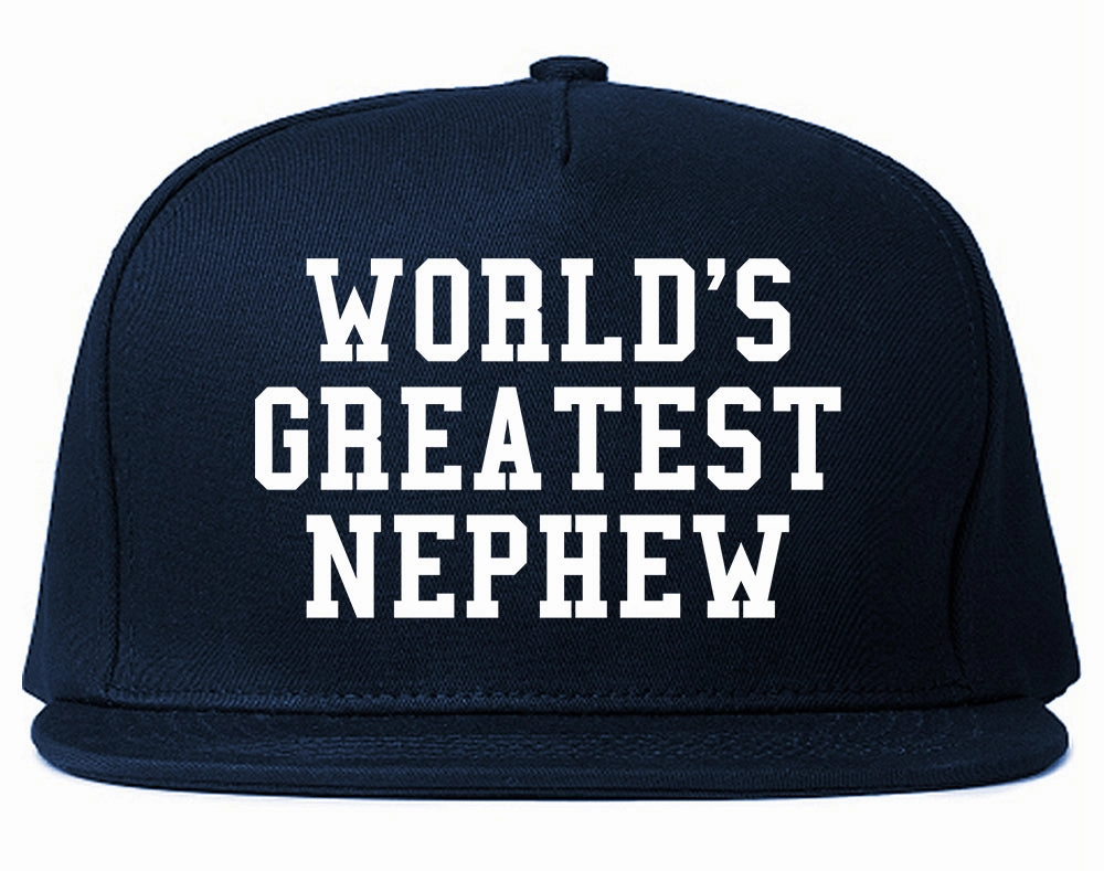 Worlds Greatest Nephew Birthday Gift Mens Snapback Hat