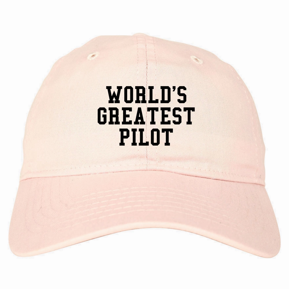 Worlds Greatest Pilot Mens Dad Hat