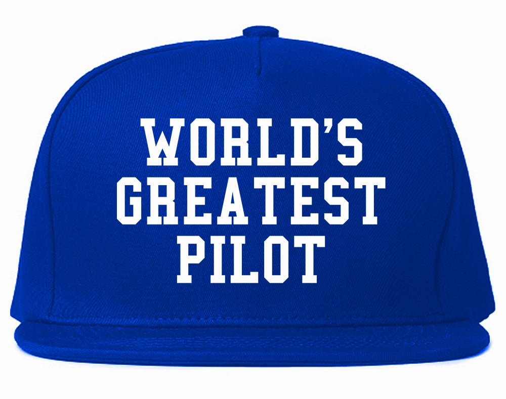 Worlds Greatest Pilot Mens Snapback Hat