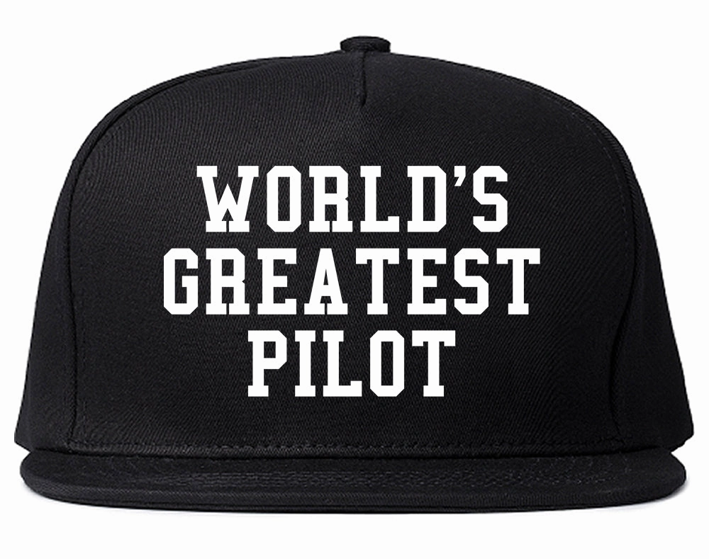 Worlds Greatest Pilot Mens Snapback Hat