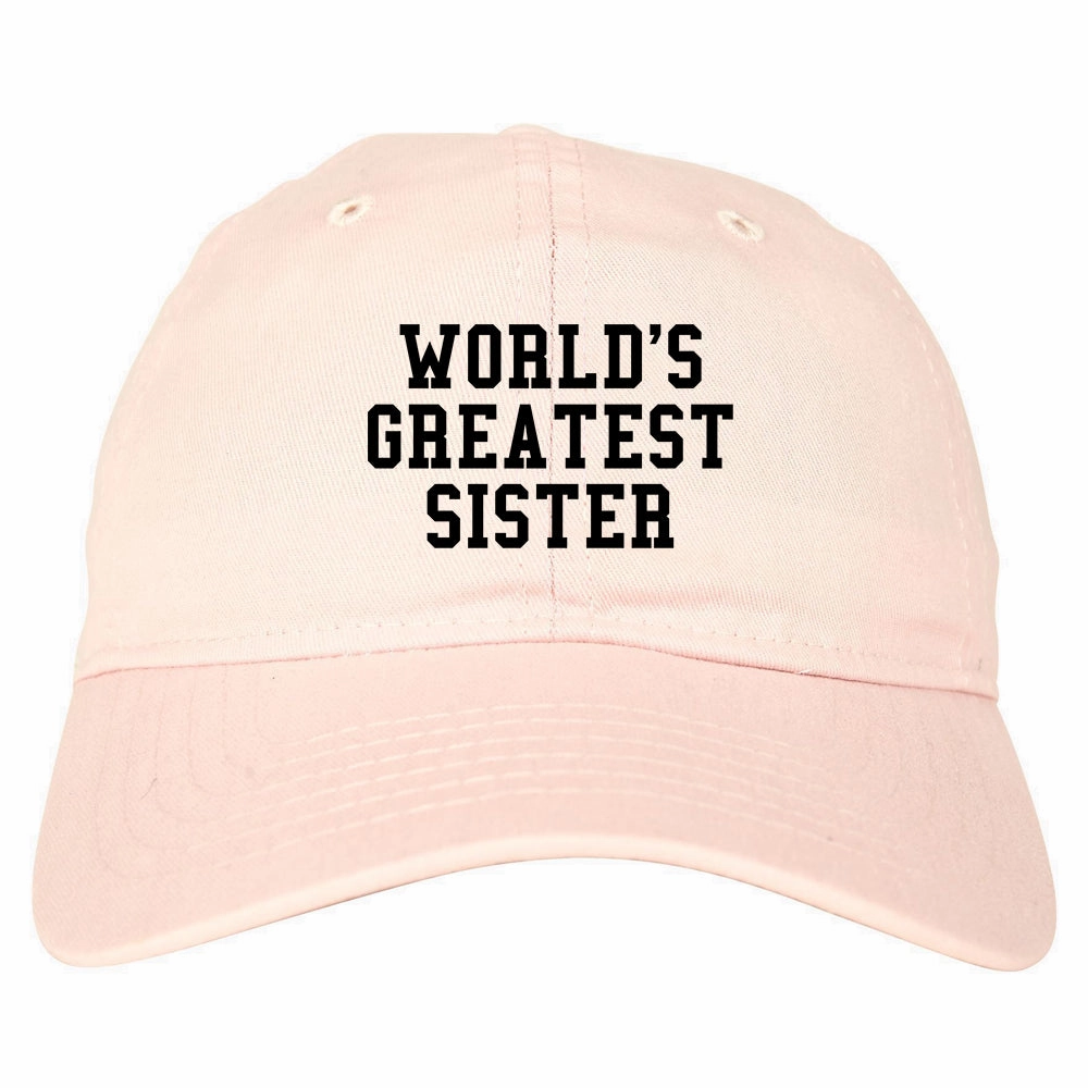 Worlds Greatest Sister Birthday Gift Mens Dad Hat