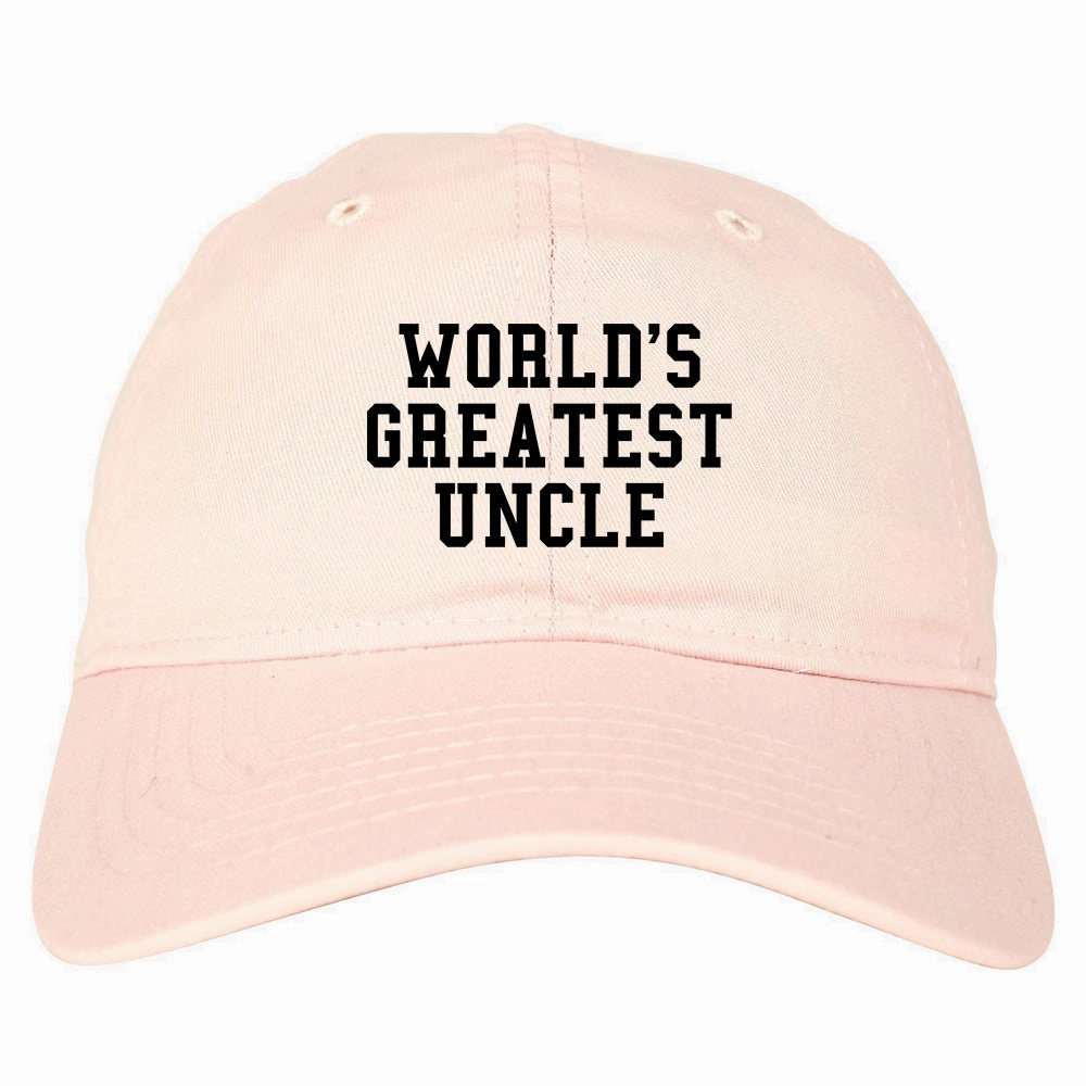 Worlds Greatest Uncle Birthday Gift Mens Dad Hat