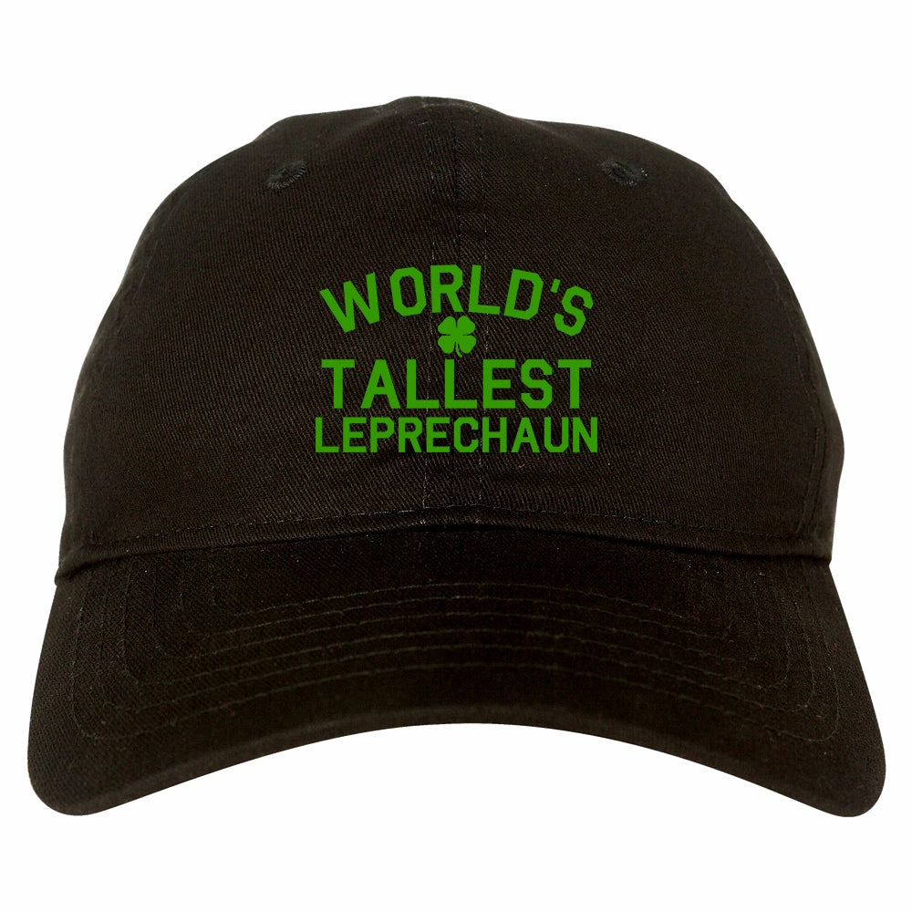 Worlds Tallest Leprechaun Funny St Patricks Day Mens Dad Hat
