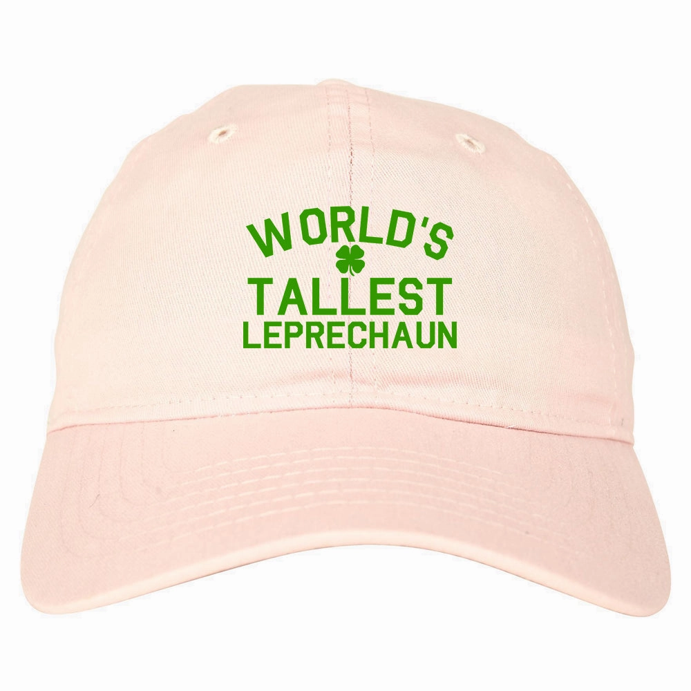 Worlds Tallest Leprechaun Funny St Patricks Day Mens Dad Hat
