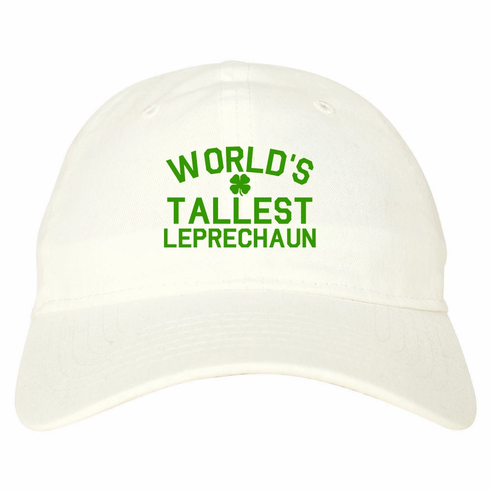 Worlds Tallest Leprechaun Funny St Patricks Day Mens Dad Hat