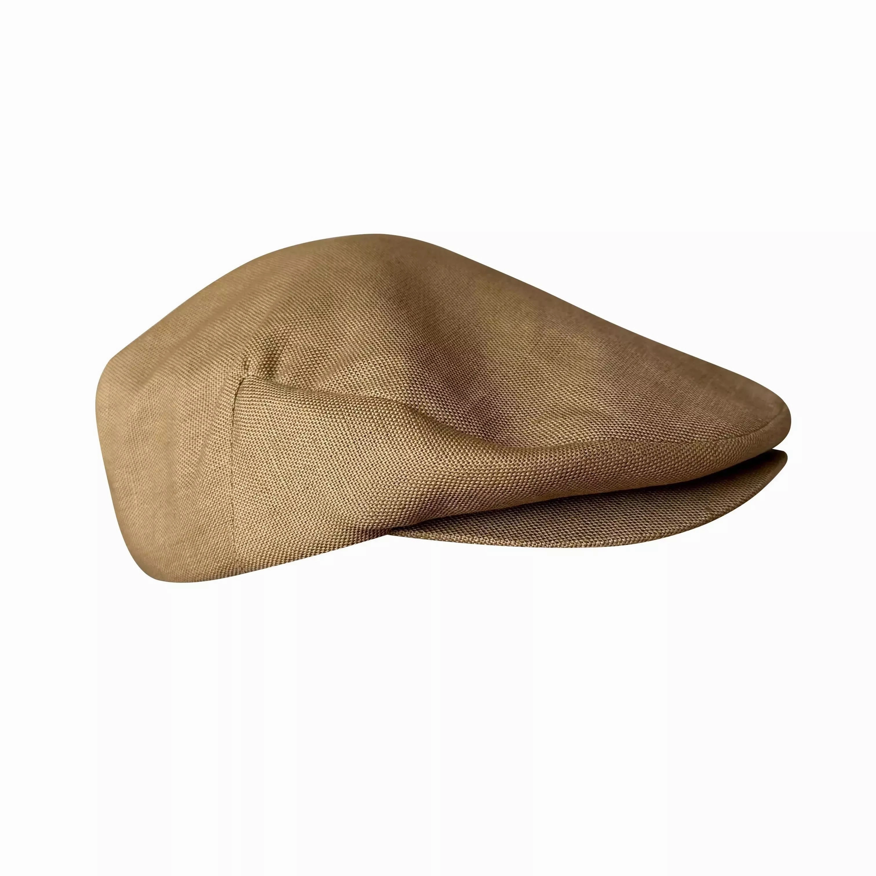 Wright Vintage Linen Flat Cap