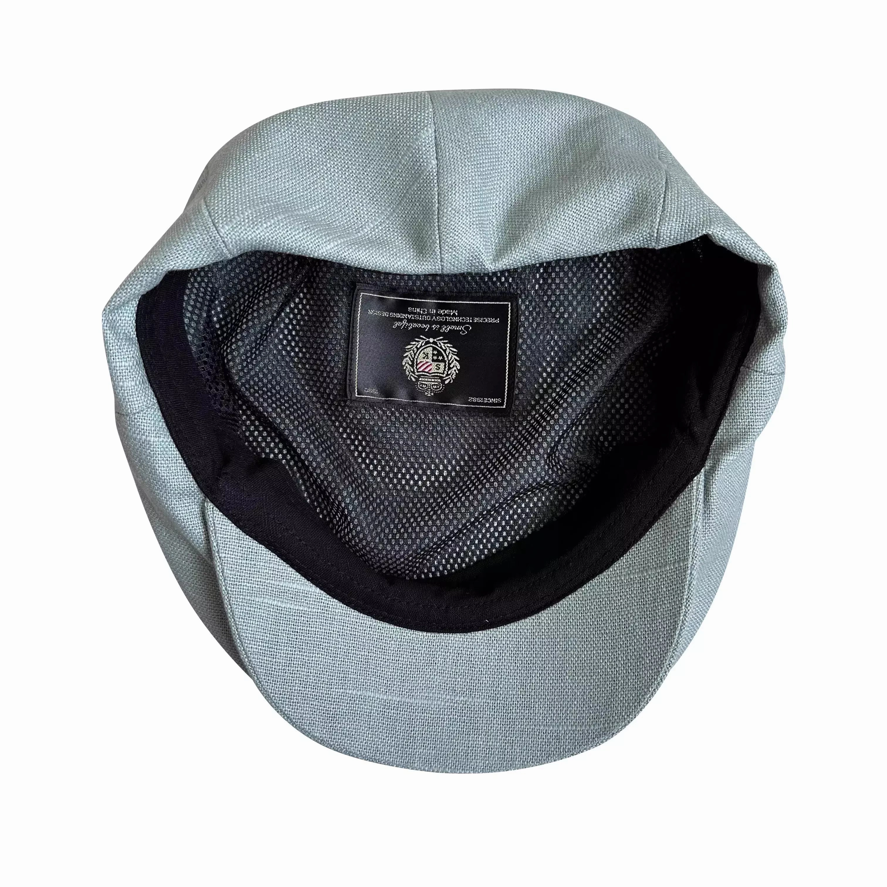 Wright Vintage Linen Flat Cap