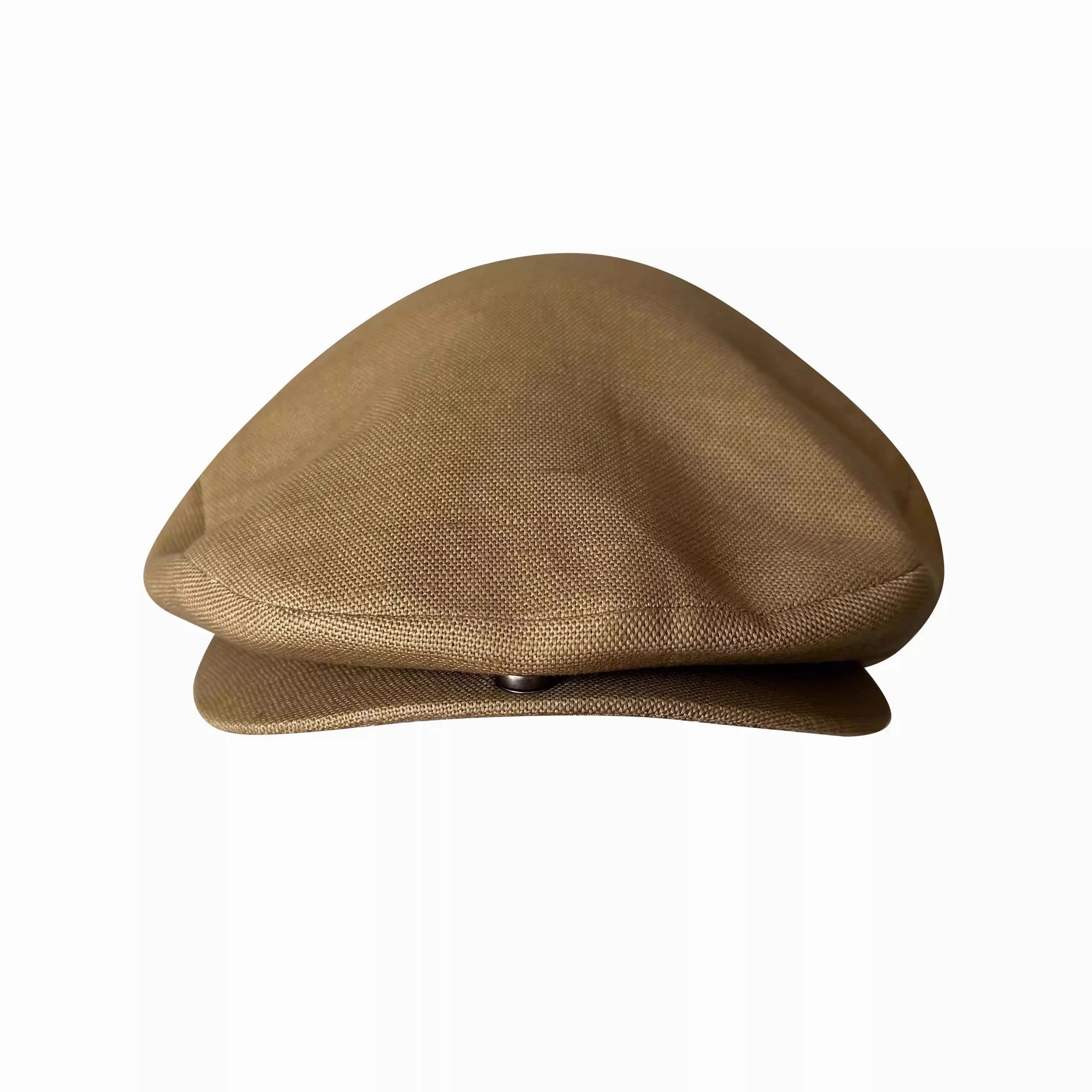 Wright Vintage Linen Flat Cap