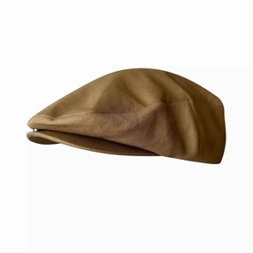 Wright Vintage Linen Flat Cap
