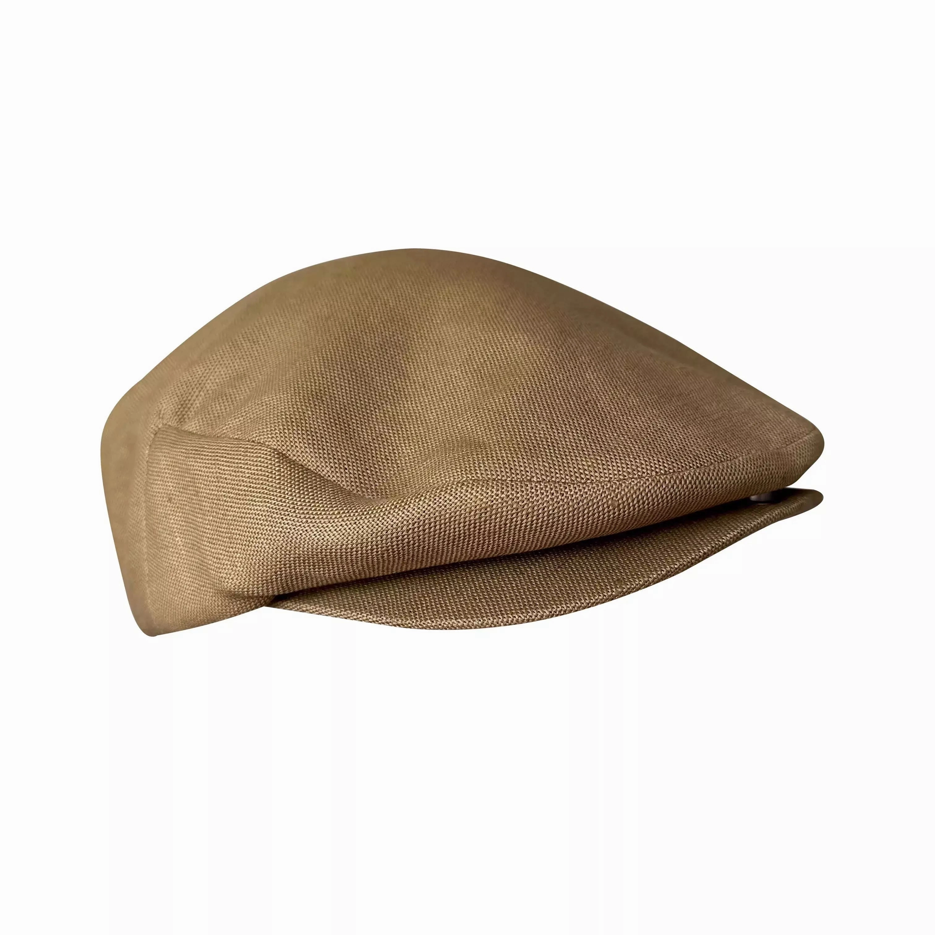 Wright Vintage Linen Flat Cap