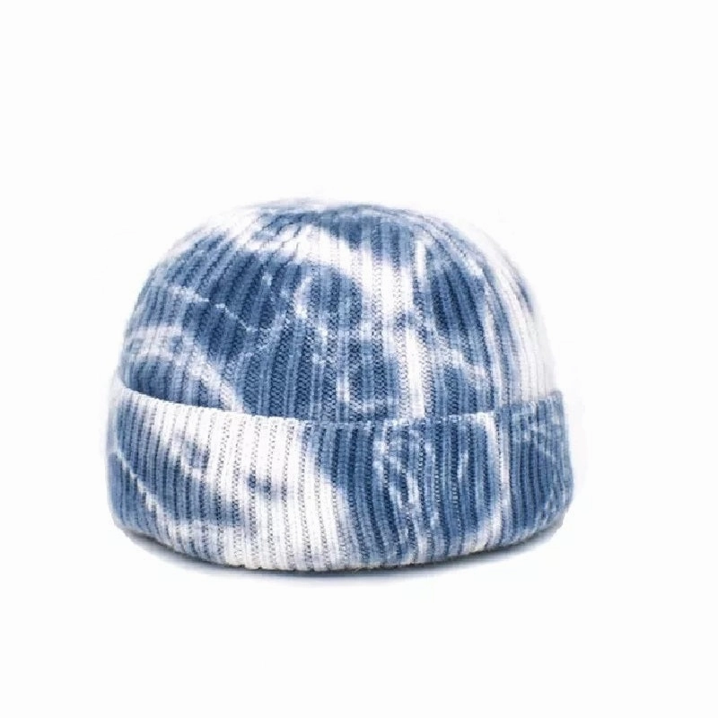 WZCX Tie Dye Cotton Beanie
