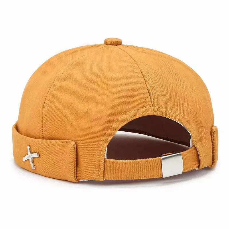 X Plain Cotton Docker Cap