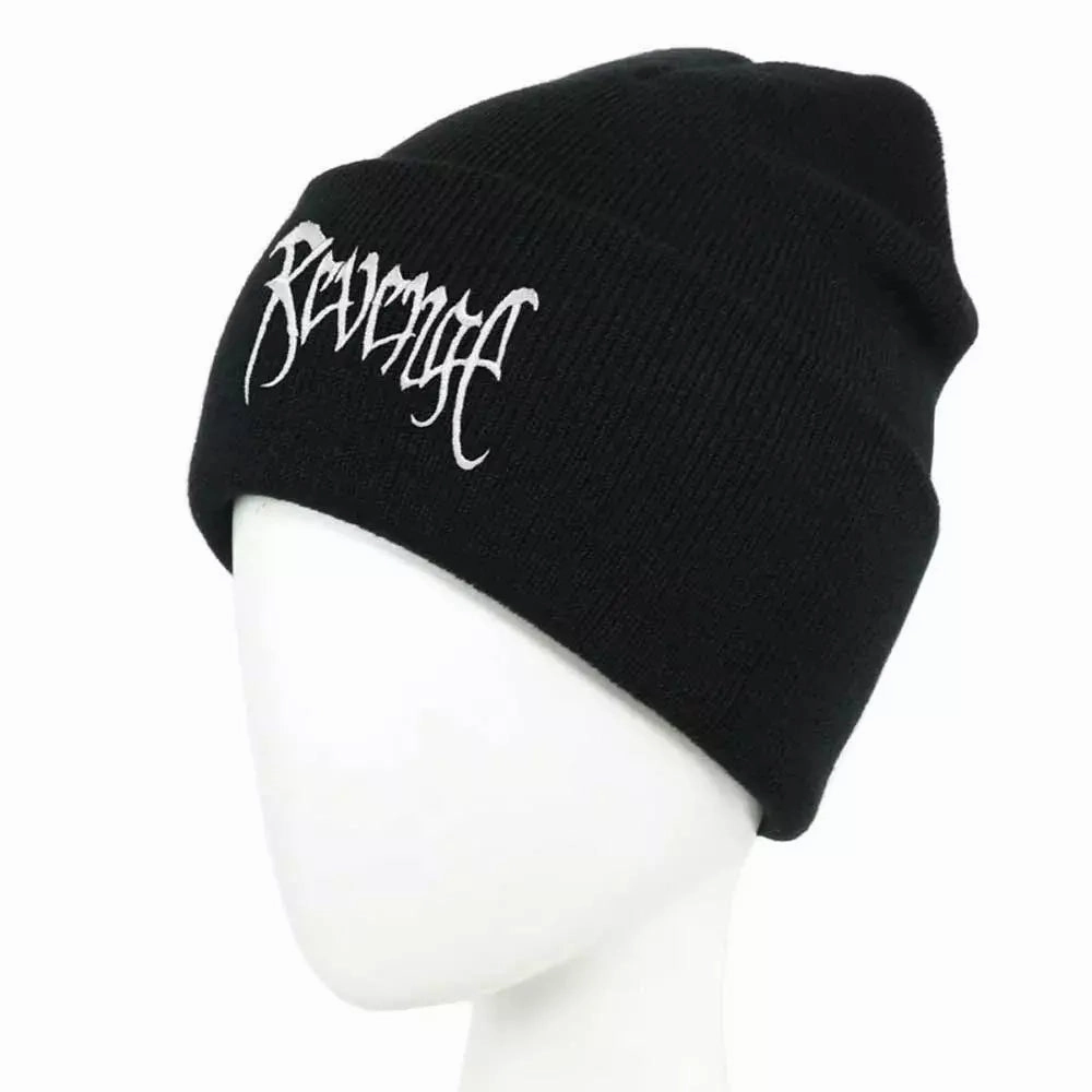 Xxx Revenge Black Cotton Beanie