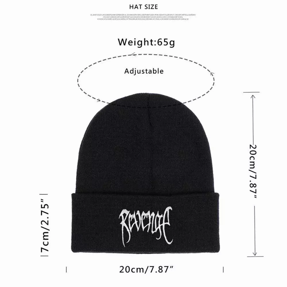 Xxx Revenge Black Cotton Beanie