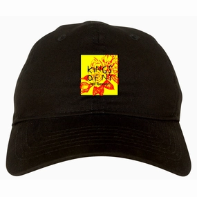 Yellow Rose Till Forever Box Logo Mens Dad Hat Baseball Cap