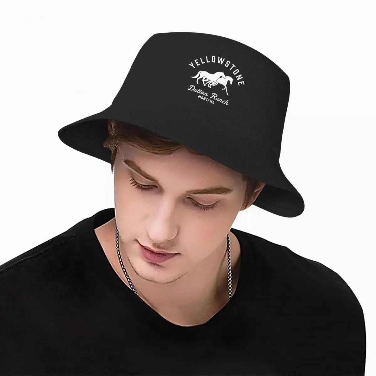 Yellowstone Dutton Ranch Montana Bucket Hat