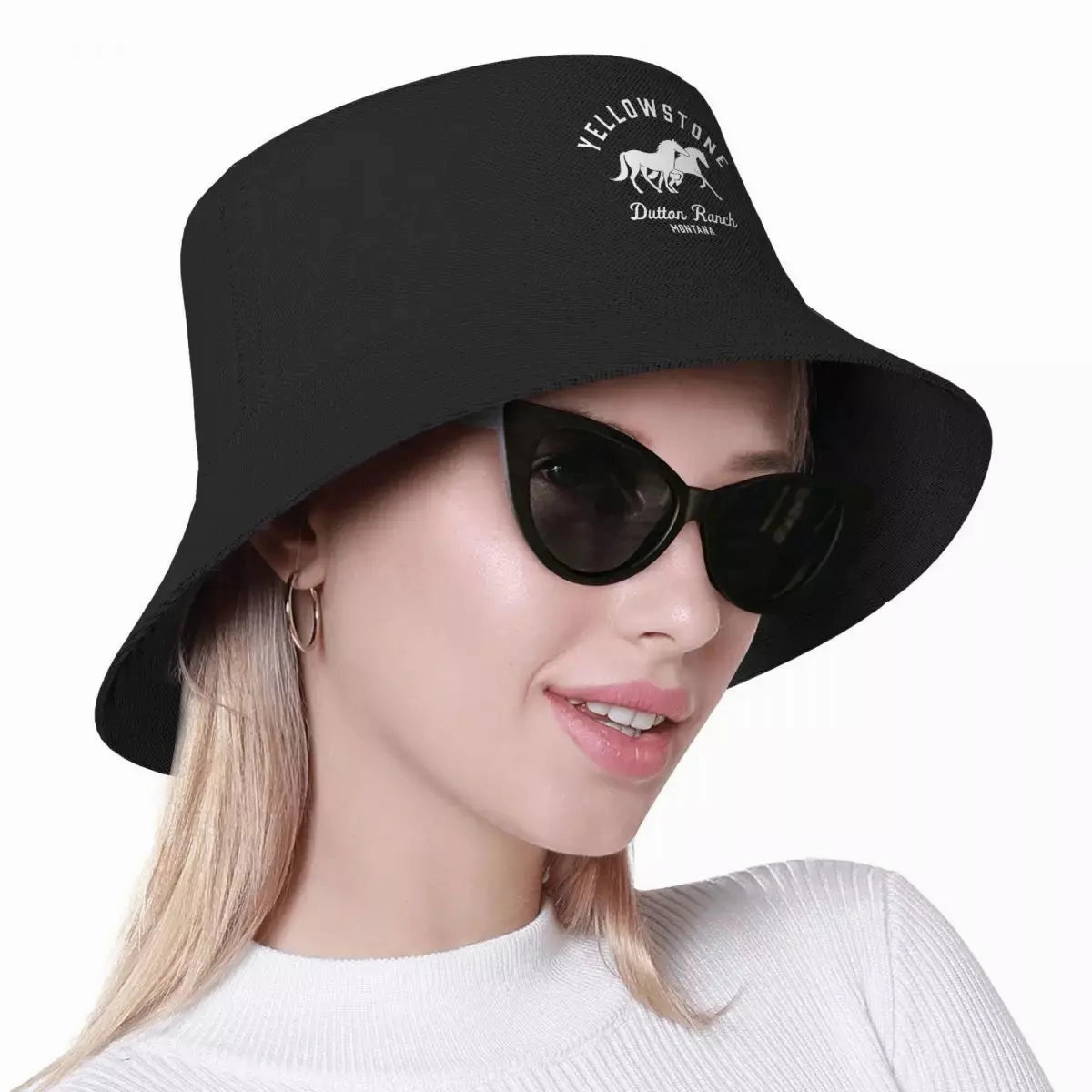 Yellowstone Dutton Ranch Montana Bucket Hat