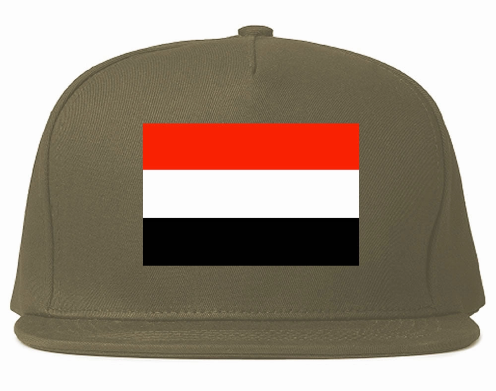 Yemen Flag Country Printed Snapback Hat Cap