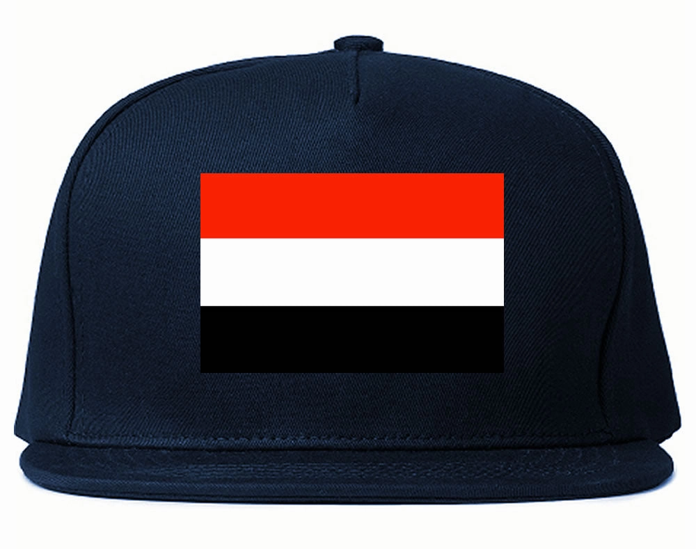 Yemen Flag Country Printed Snapback Hat Cap