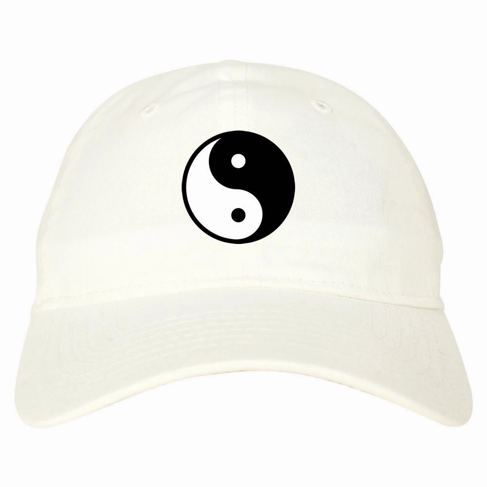 Yin and Yang Chest Graphic Dad Hat Cap