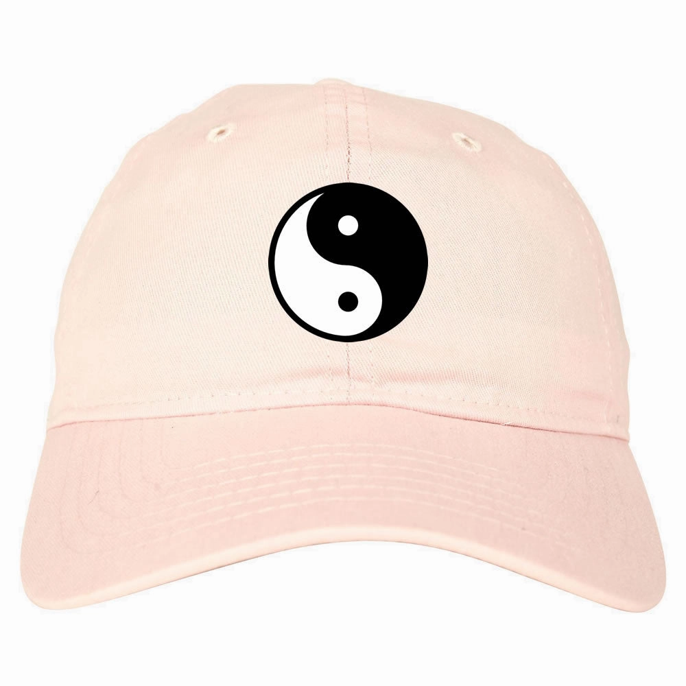 Yin and Yang Chest Graphic Dad Hat Cap