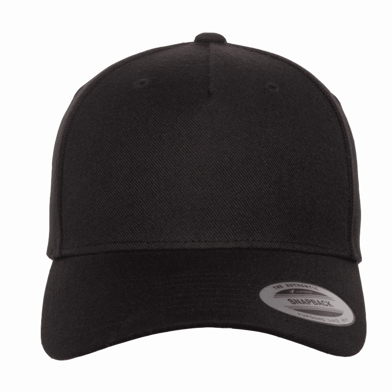 Yupoong Classics 5-Panel Premium Curved Visor Snapback
