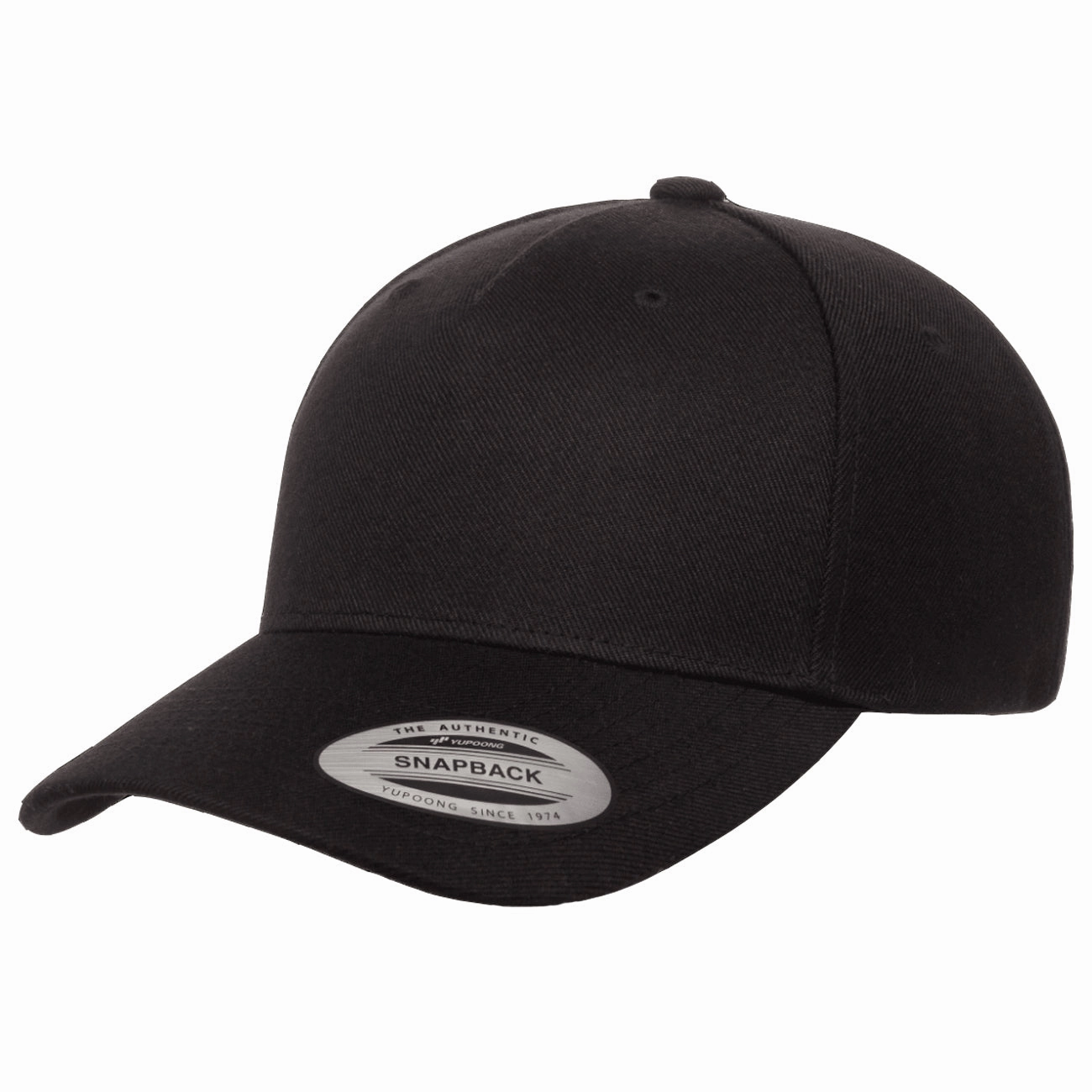 Yupoong Classics 5-Panel Premium Curved Visor Snapback