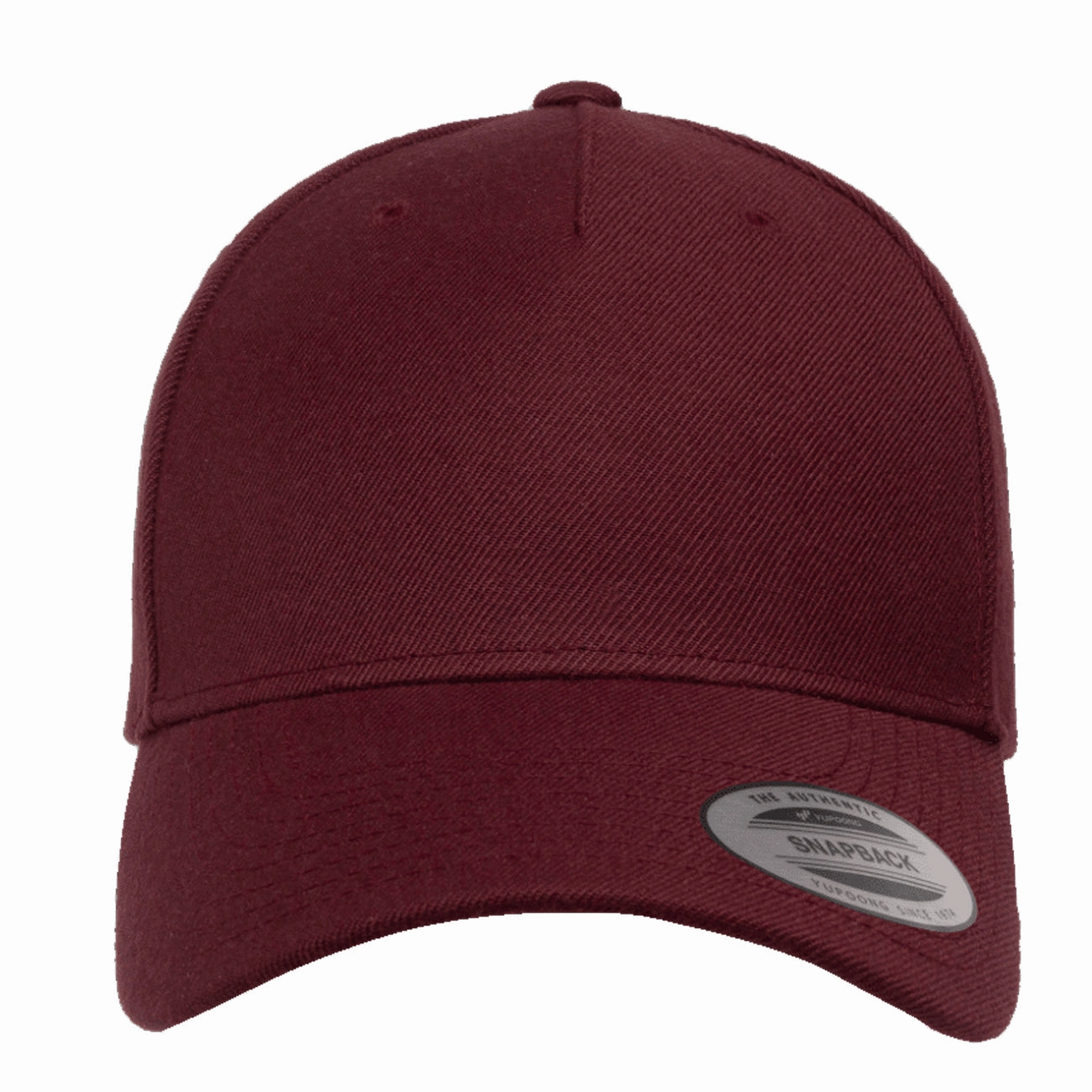 Yupoong Classics 5-Panel Premium Curved Visor Snapback