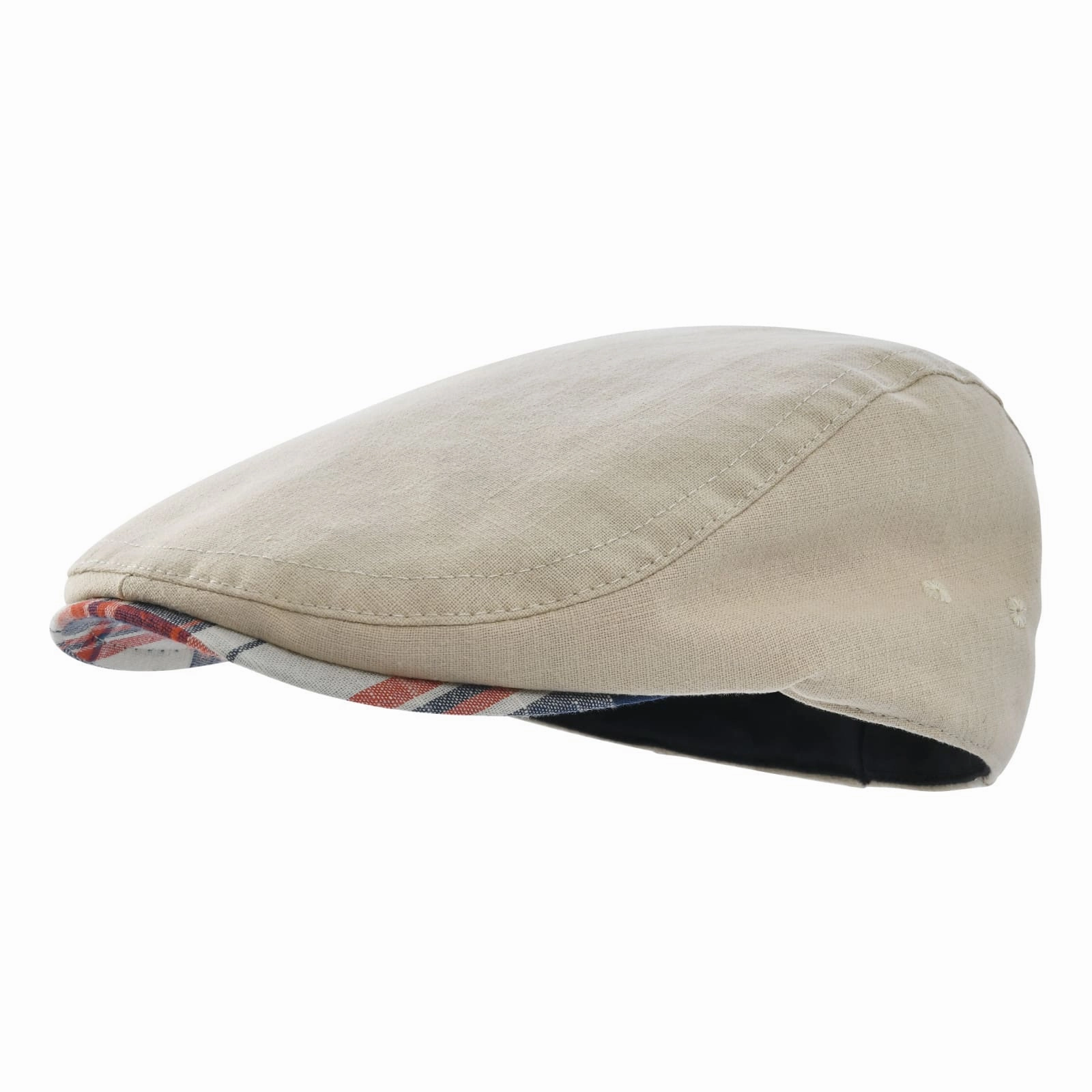 Yvoire Soft Linen Flat Cap