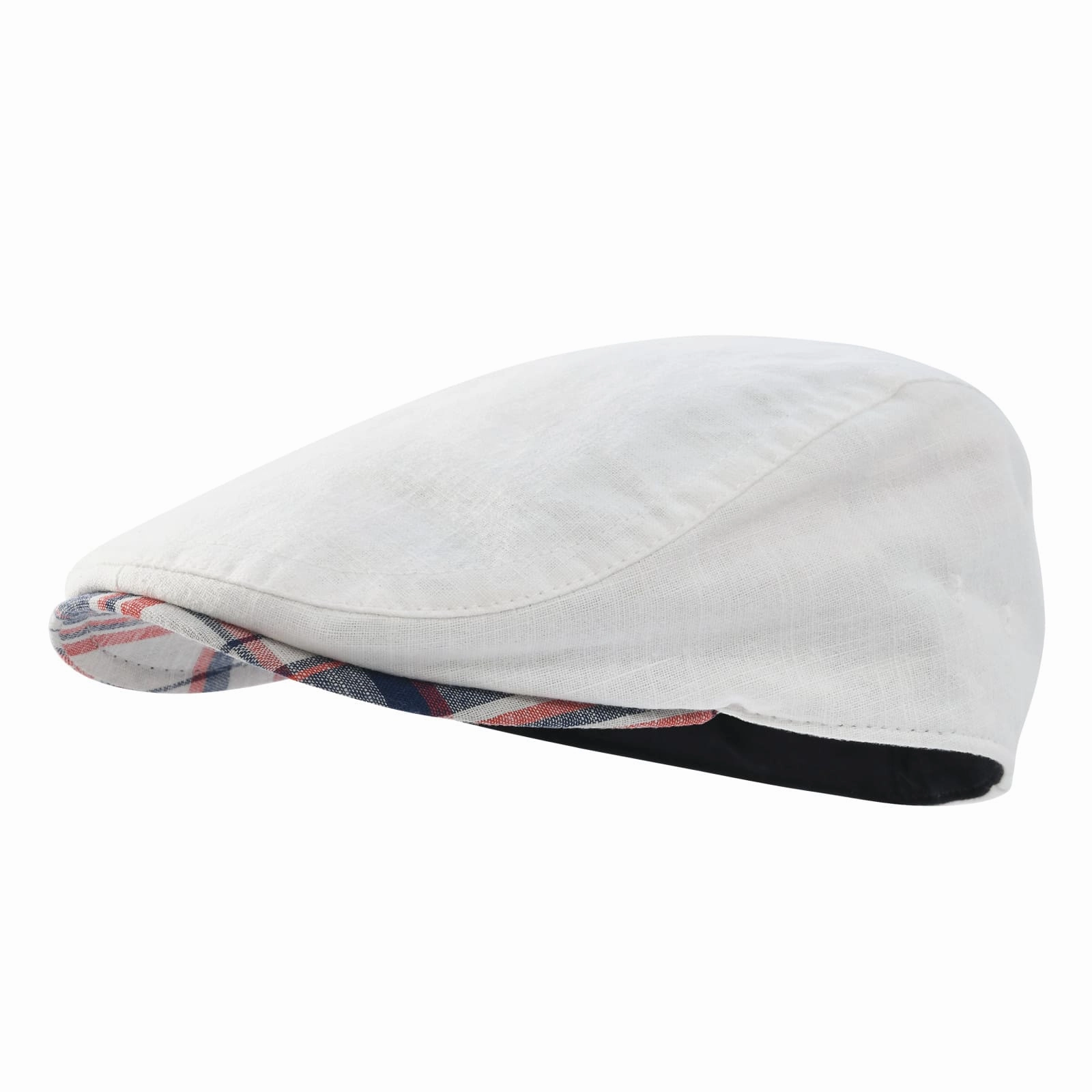 Yvoire Soft Linen Flat Cap