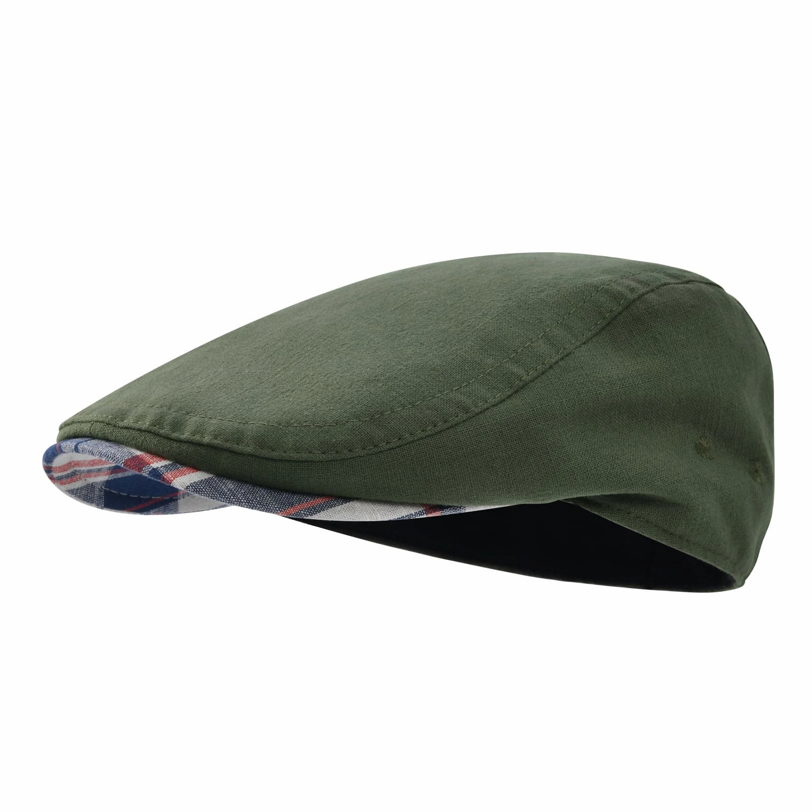 Yvoire Soft Linen Flat Cap