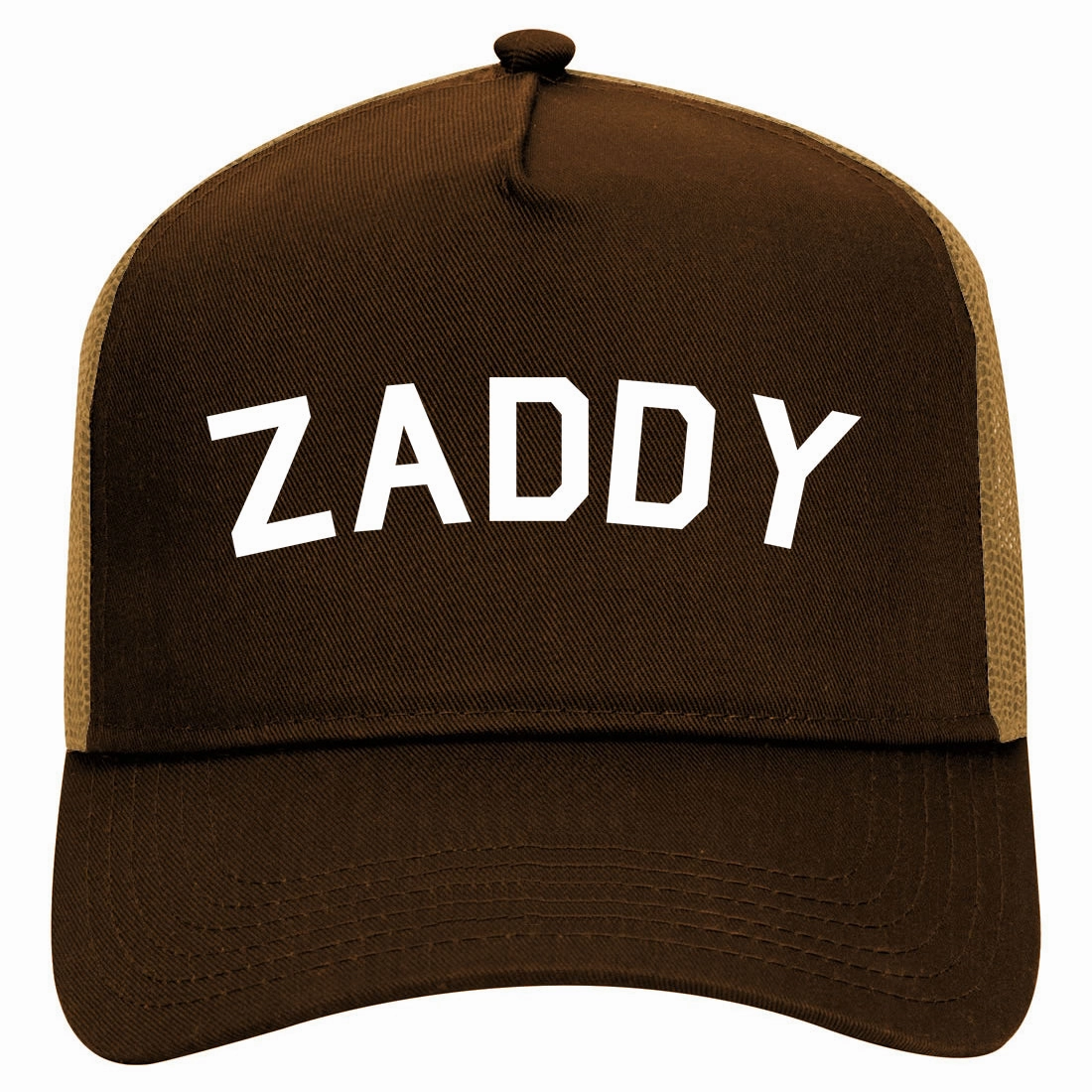 Zaddy Retro Adult 5 Panel Mesh Trucker Hat