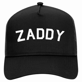 Zaddy Retro Adult 5 Panel Mesh Trucker Hat