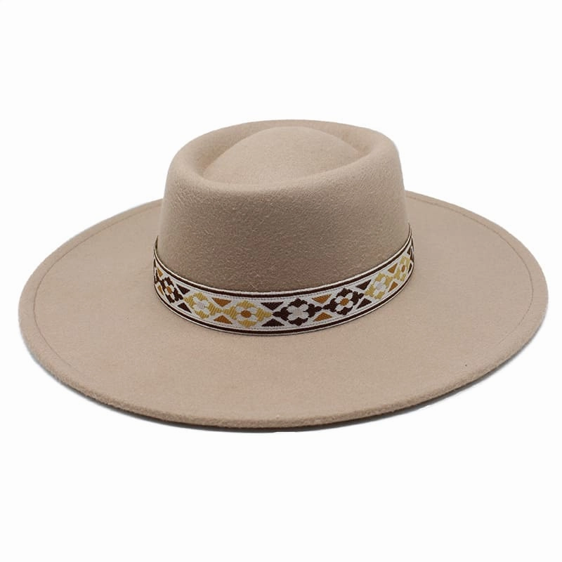 Zurich Wide Brimmed Porkpie Hat