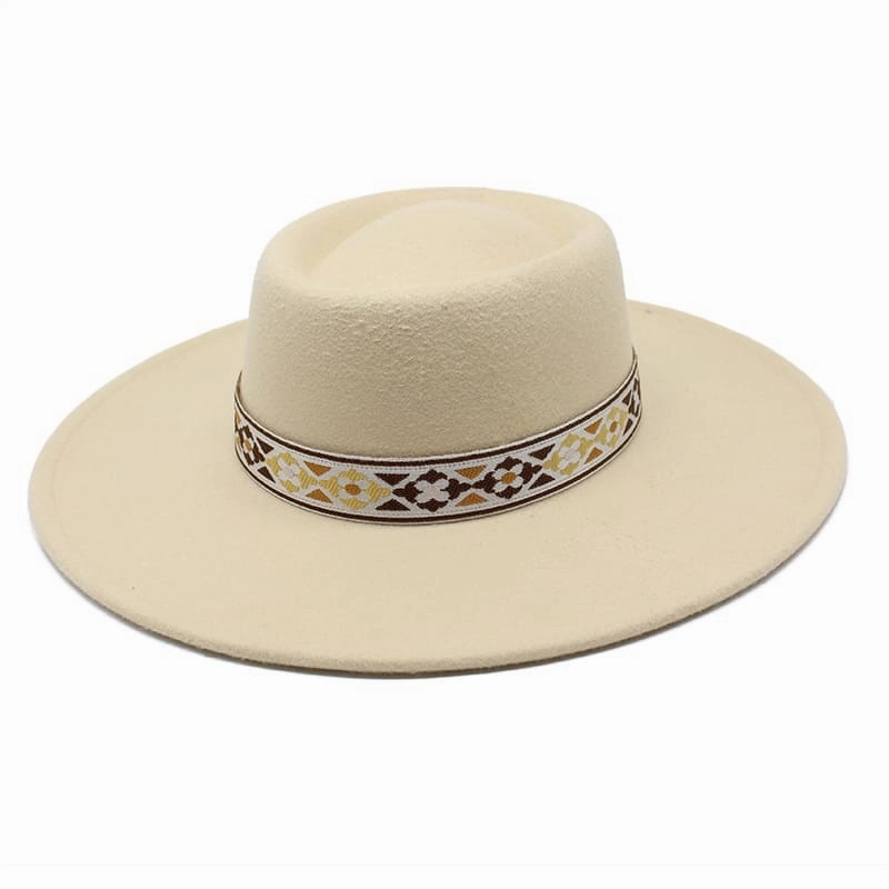 Zurich Wide Brimmed Porkpie Hat