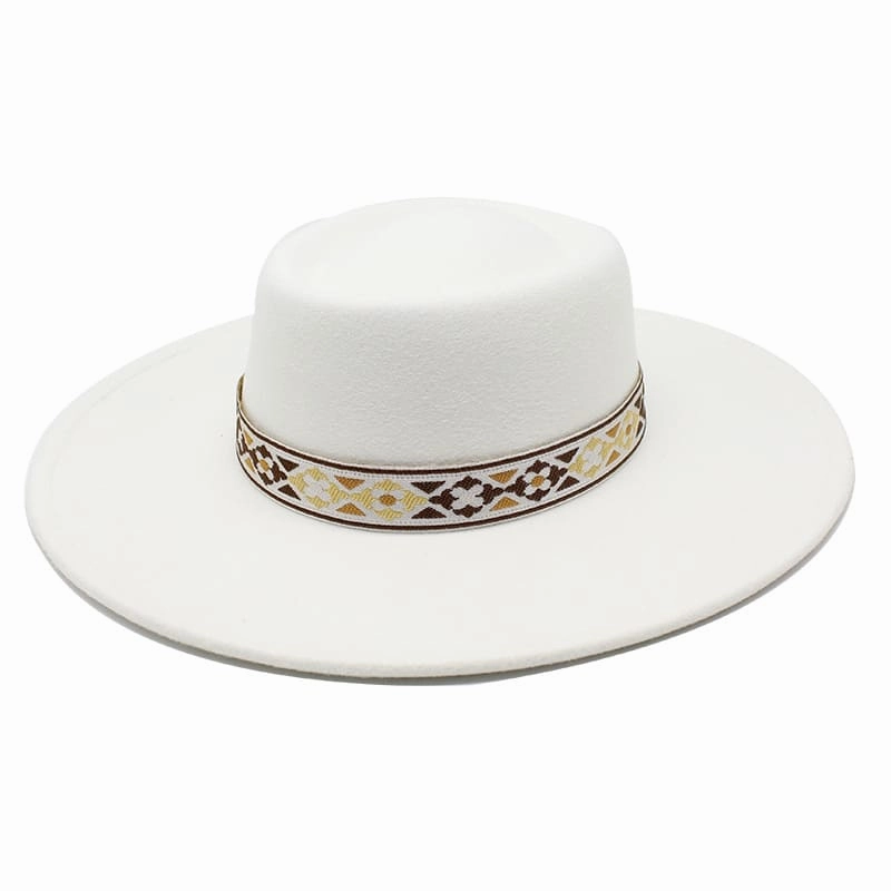 Zurich Wide Brimmed Porkpie Hat
